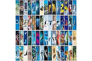 SameTech 120 Pieces Sea Animals Bookmarks for Kids