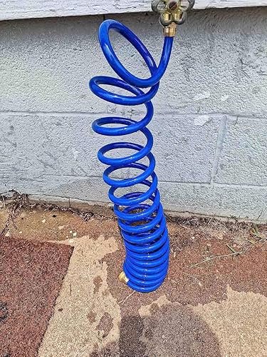 Miniatura 8 de SANFU Manguera de agua de jardín con retroceso de poliuretano de 38 pulgadas de diámetro interior (0.374 x 0.500 in) x 15 pies de alta calidad