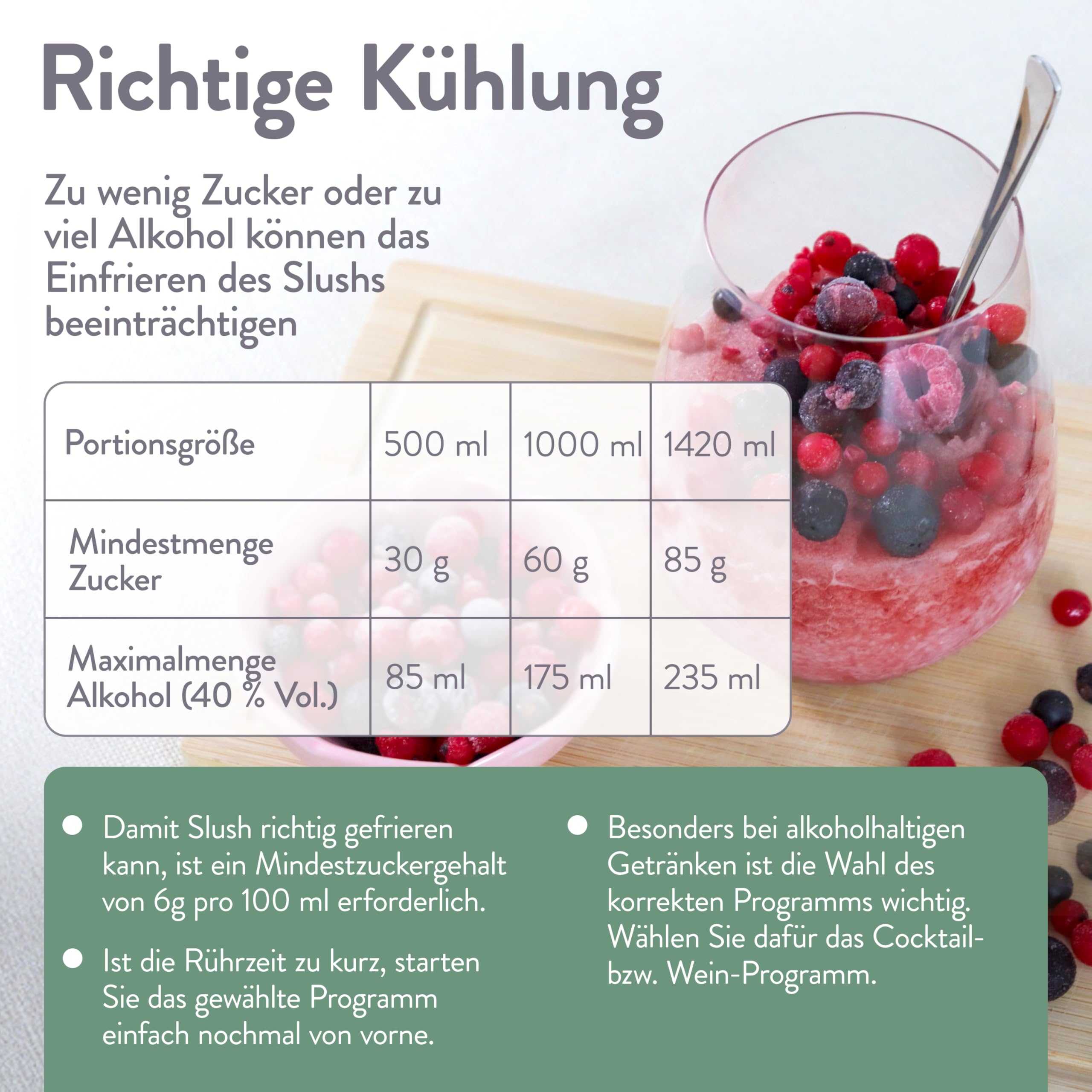 Springlane - Macchina per slush, 2 litri, con ricettario, macchina per slushie, cocktail, frappé, frappé, frappé o vino refrigerato, consistenza regolabile e autopulente antracite