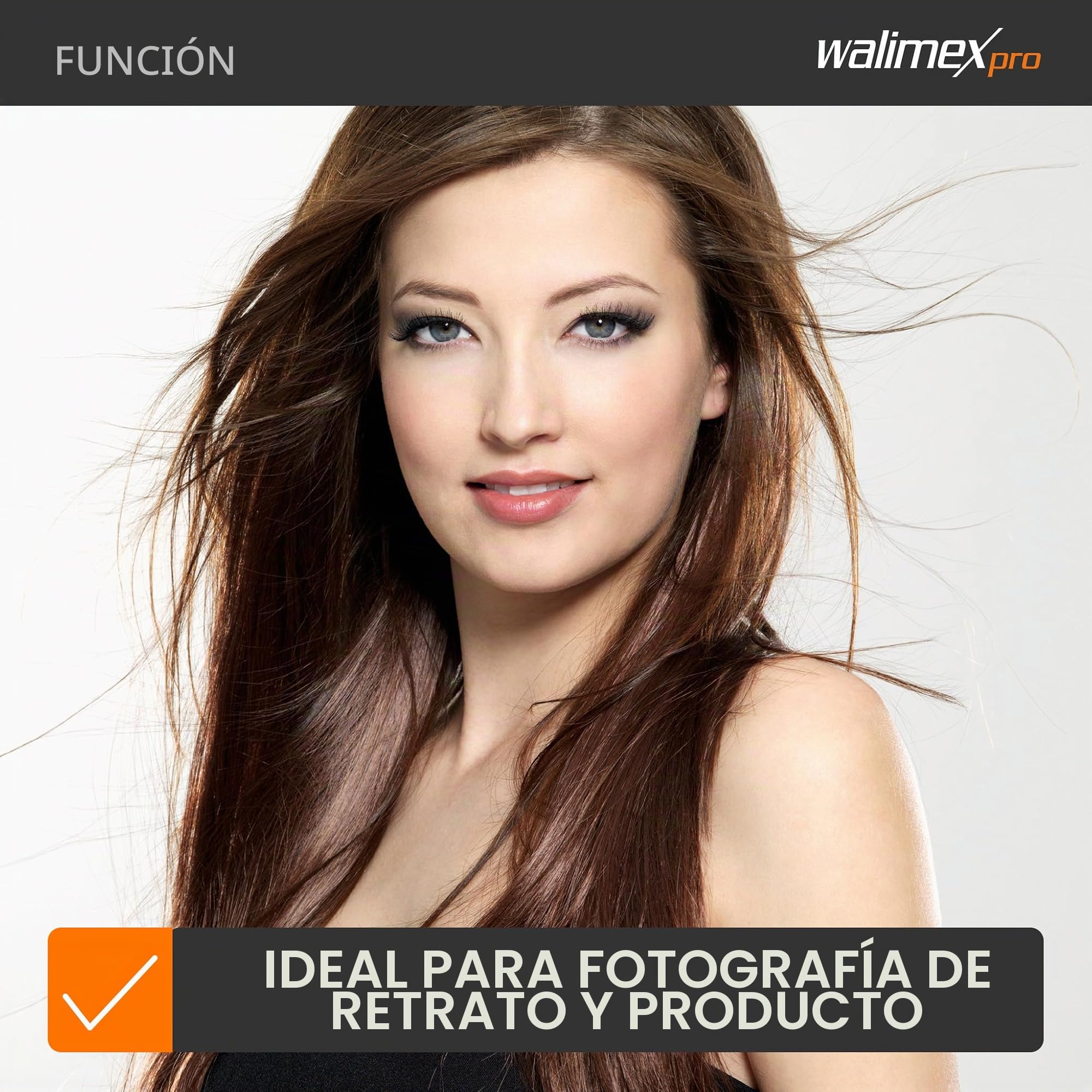 Walimex pro background system XXL 190-465cm - set de fondo profesional estable y grande para estudio y móvil, para fotografía video y pantalla verde, altura hasta 400cm