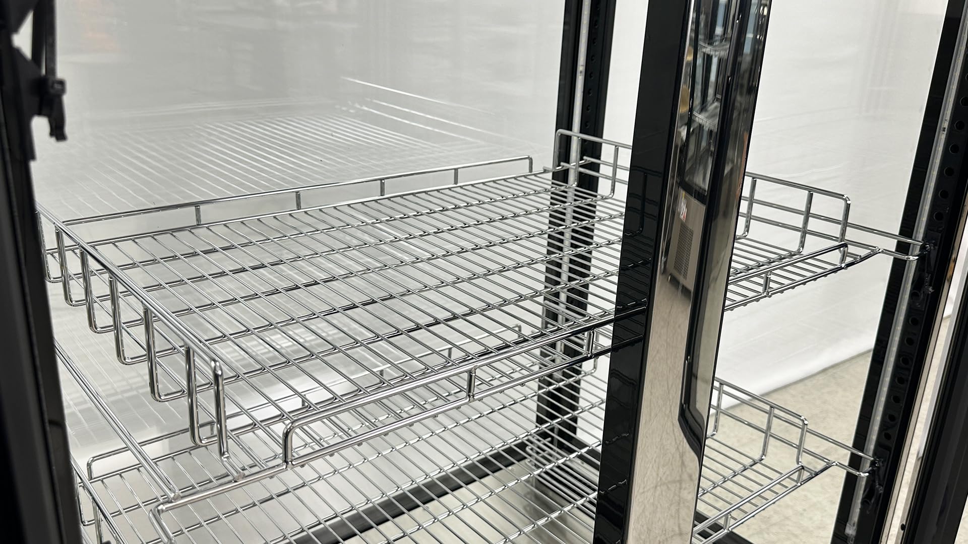 Commercial Freezer Glass 2-Door 4 Side Transparent 23cu.Ft Upright Nsf Dl-600f on Fridge.com - View 6