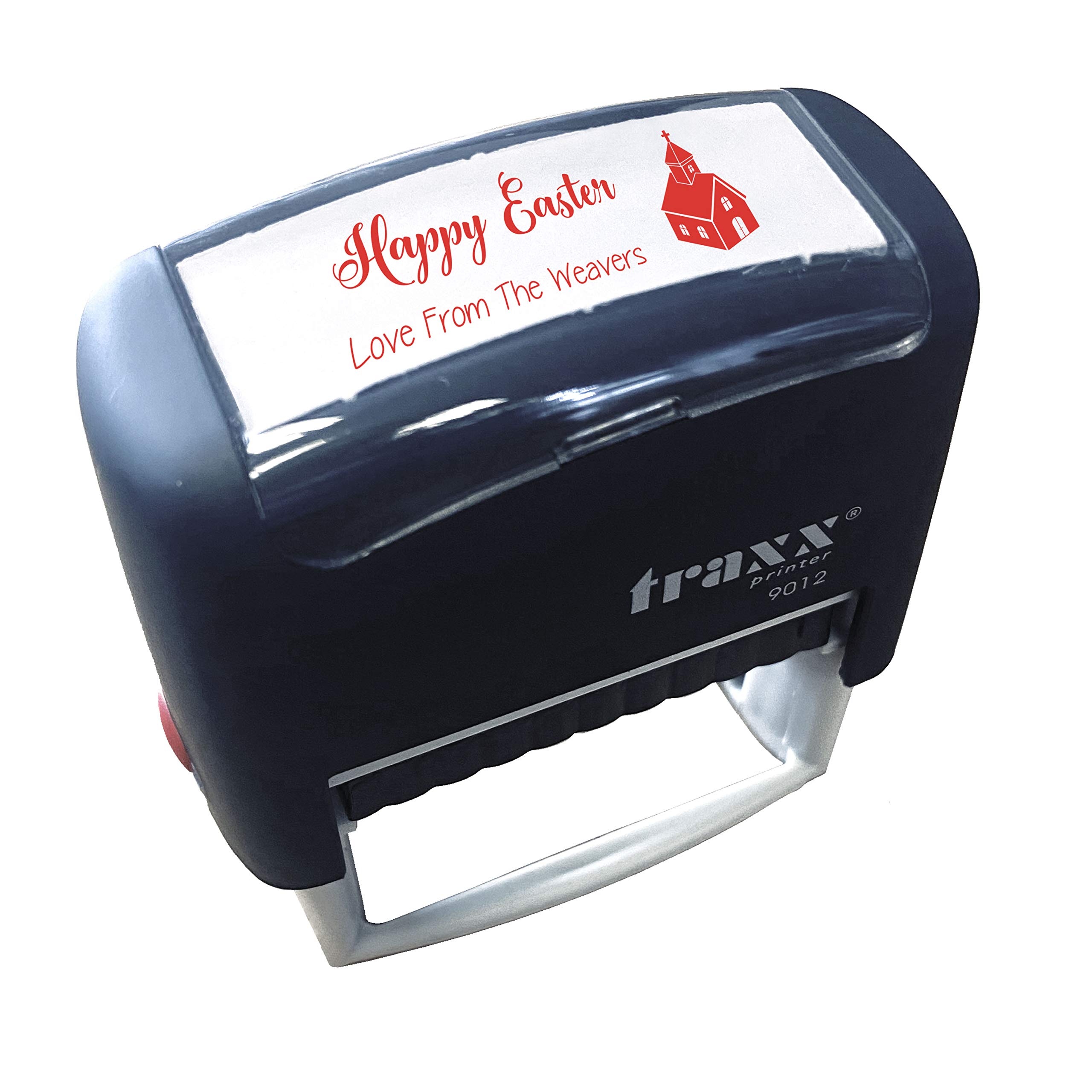 Traxx 9012 Personalised Easter Self Inking Rubber Stamp