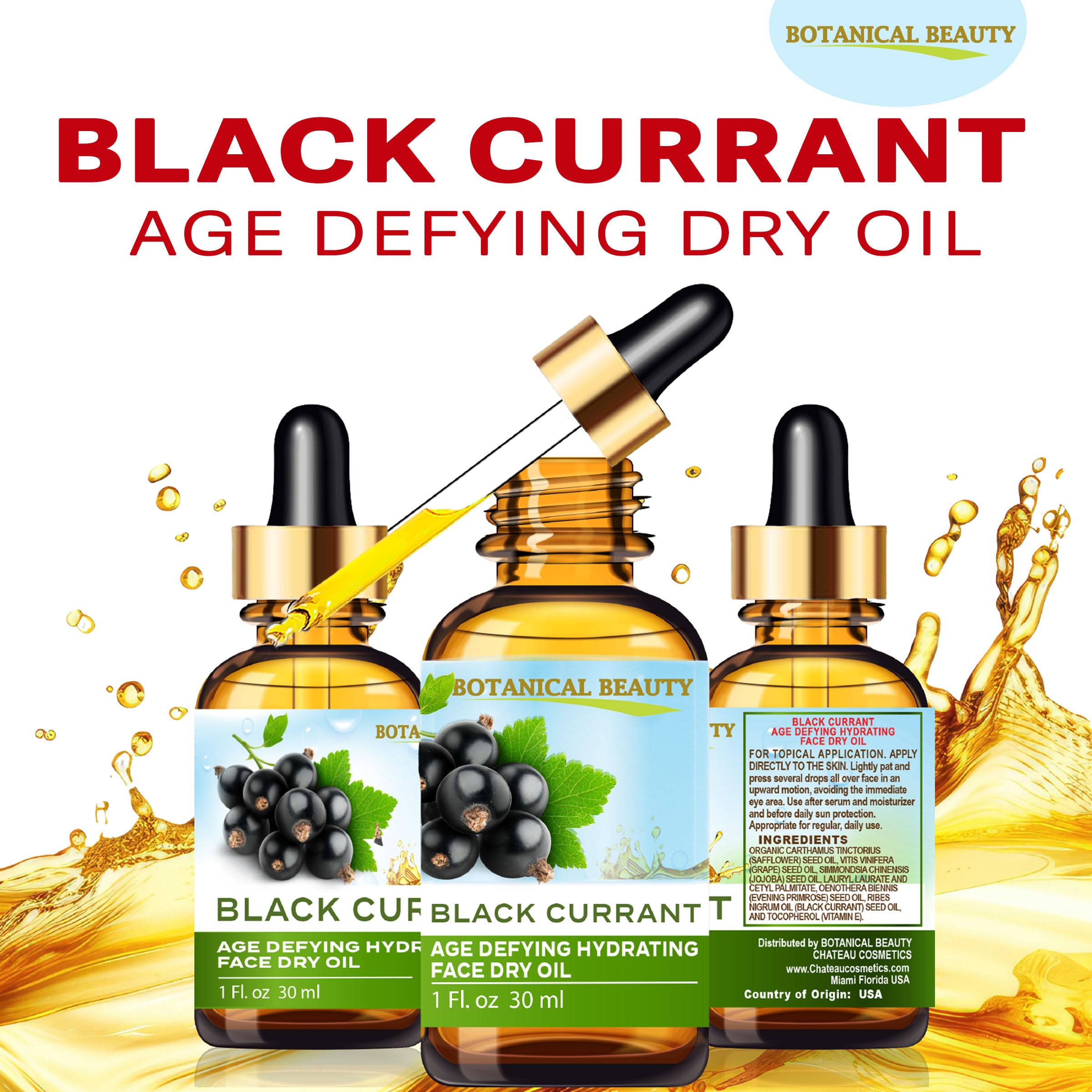 Amazon.com: Botanical Beauty BLACK CURRANT AGE DEFYING FACE DRY