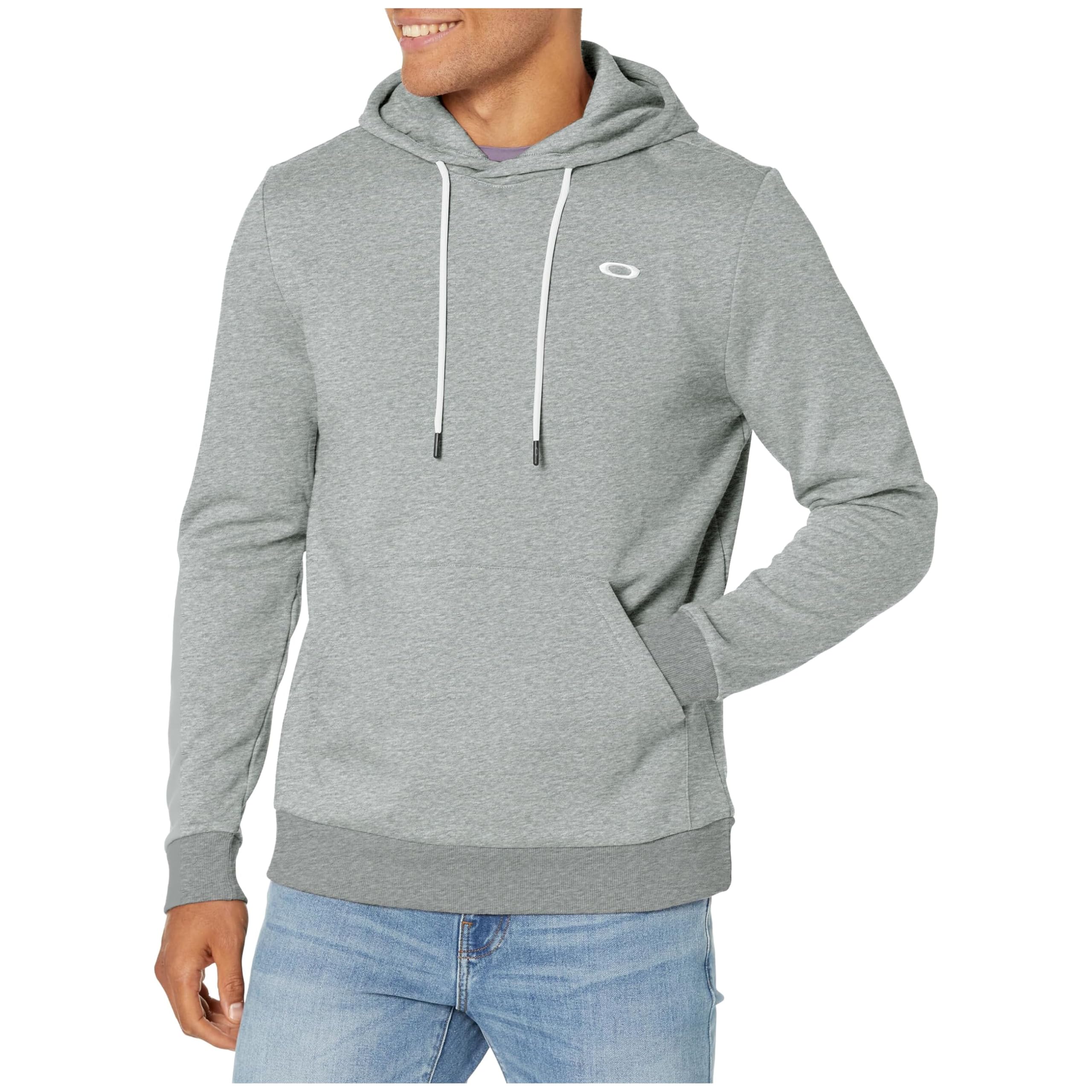 Oakley Men's New Granite Heather Relax Pullover Hoodie 2.0, M