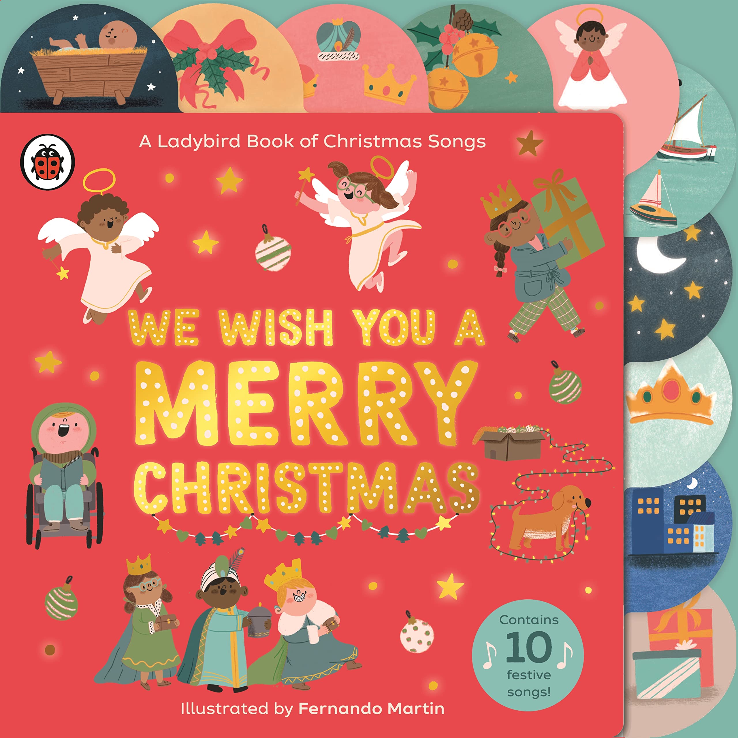 We Wish You A Merry Christmas by Ladybird (Board book)