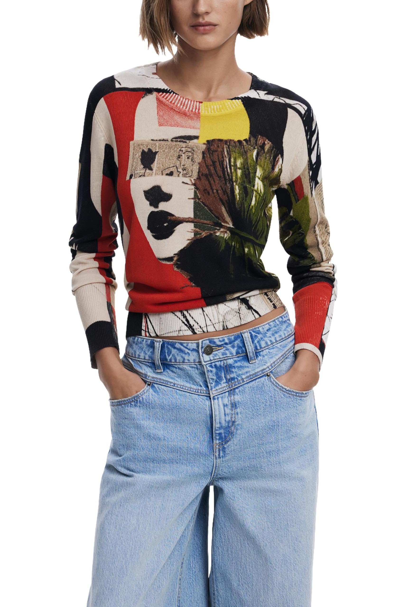 Desigual JERS_Collage_LACROI, 9019 Tutti Fruti, L
