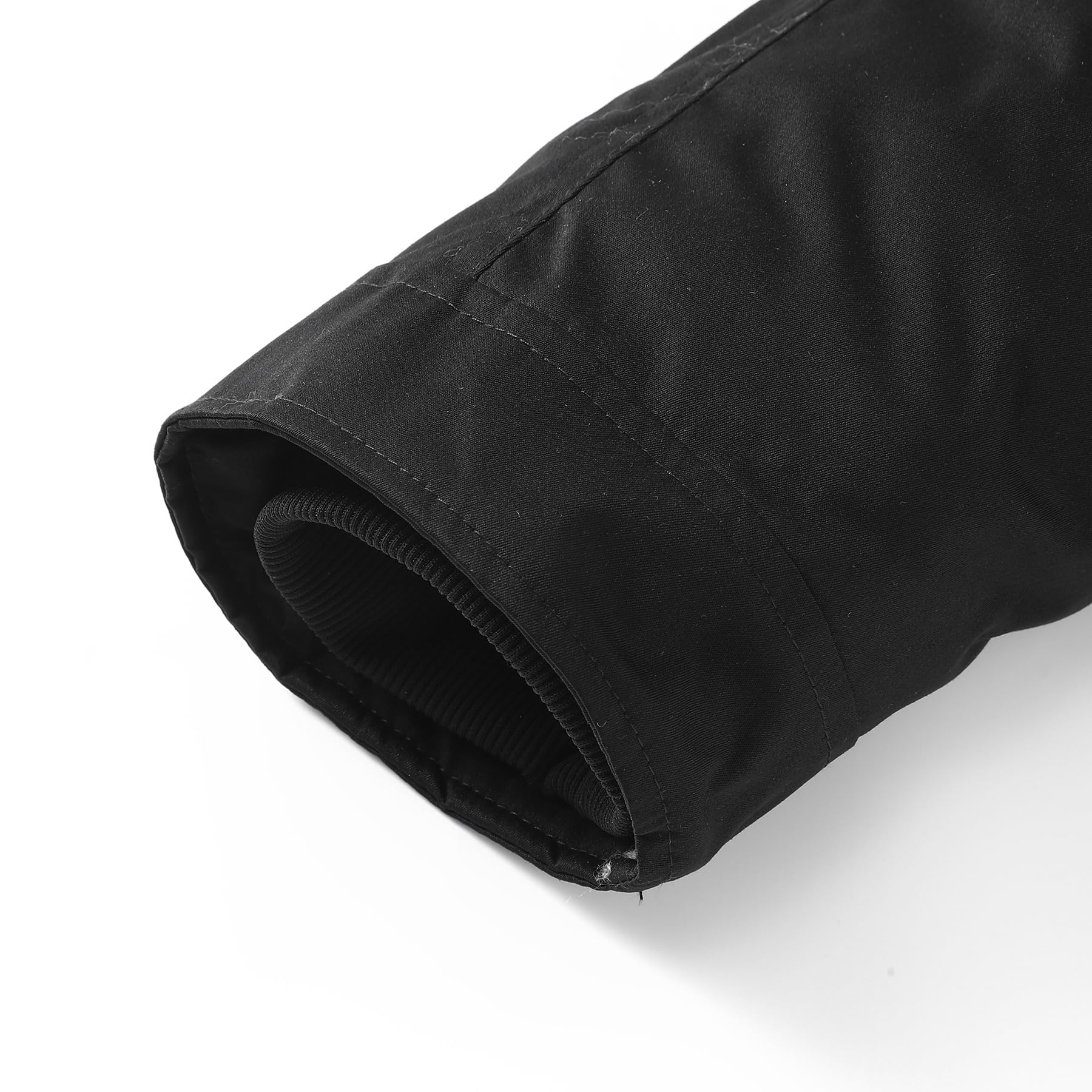 Allthemen Uomo Piumino Media Lunghezza Cappuccio Giubbotto Puffer Impermeabile Antivento Giacca Parka Invernale