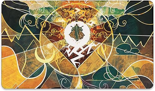 Miniatura 2 de Lightning Bolt (cosido)  Tapete MTG de Anato Finnstark  Compatible con Magic The Gathering Playmat  Play MTG, YuGiOh, TCG  Diseños artísticos