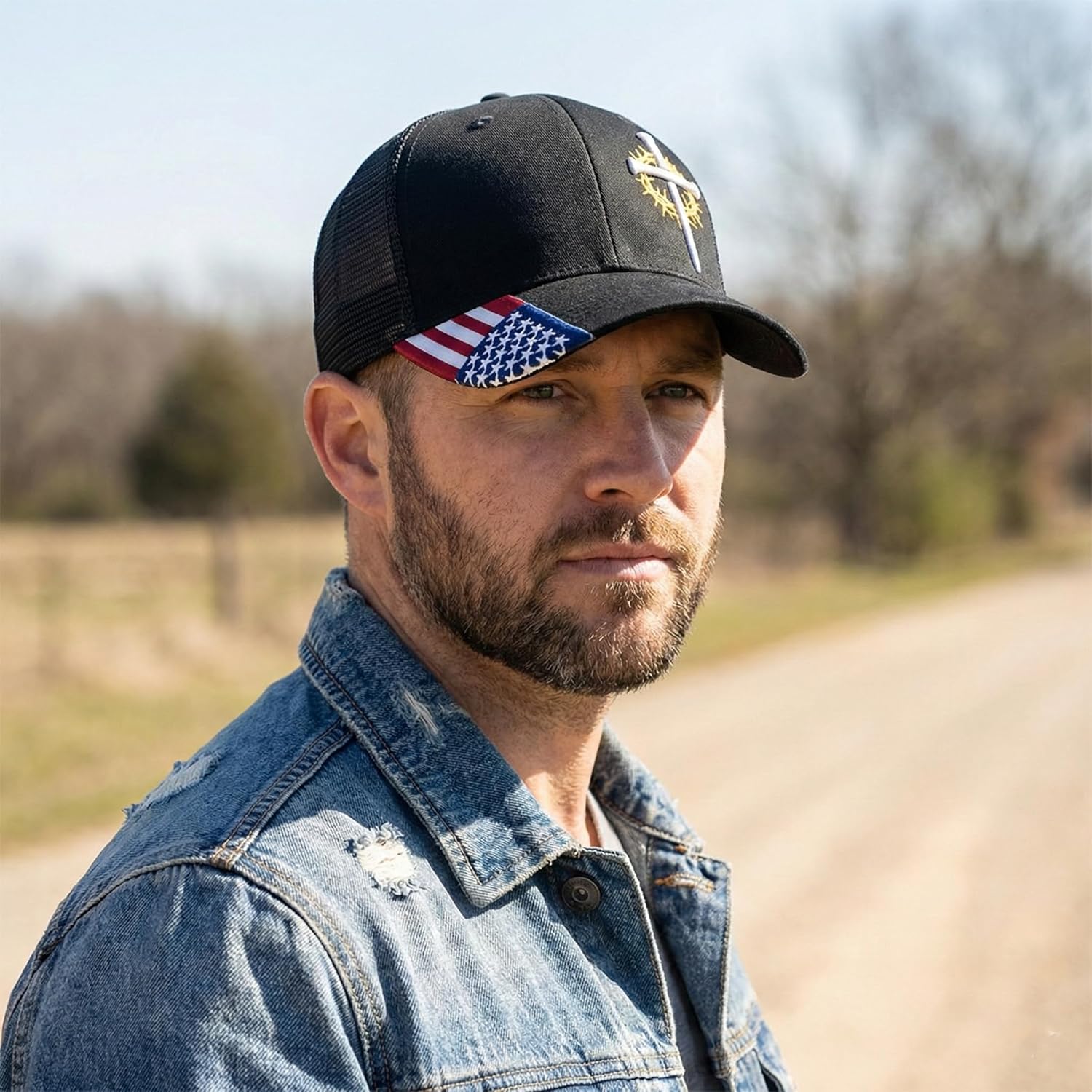 Christian Hats for Men,Cross Hats for Men,Jesus hat,Christian Religious Gifts for Birthday/Christmas - Image 4