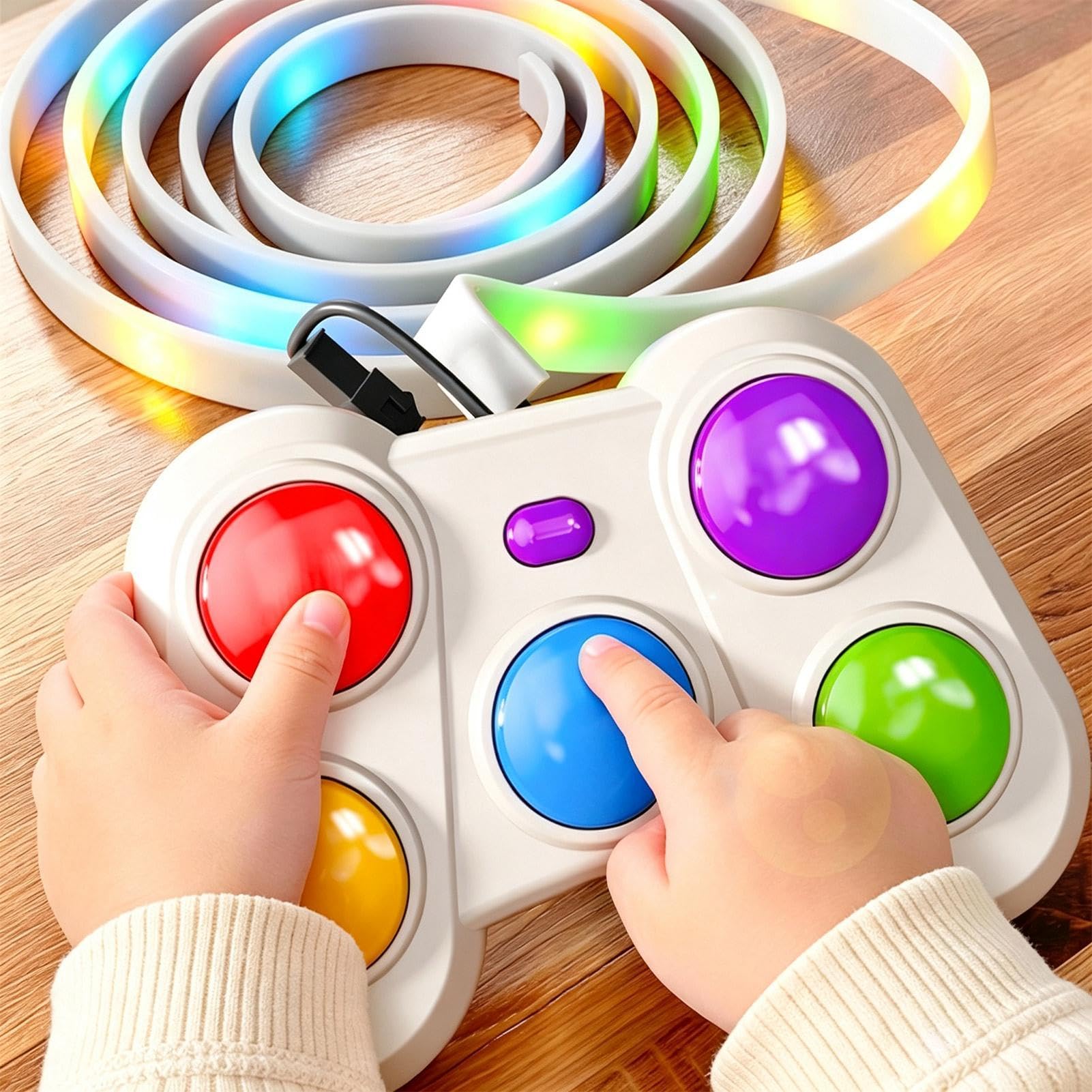 Generisch Giochi elettronici portatili, giocattoli a ritmo di viaggio con