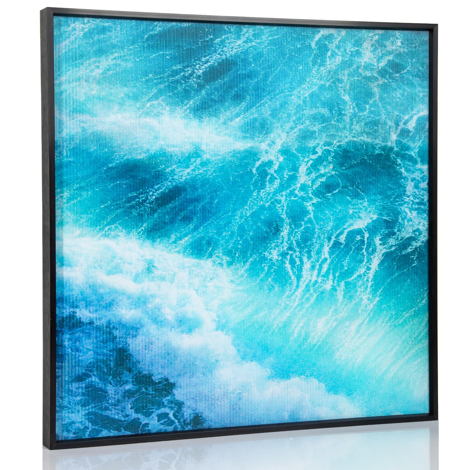 Amazon.com: WAFT YEARN Realistic Ocean Sea Wave Frame Wall Art