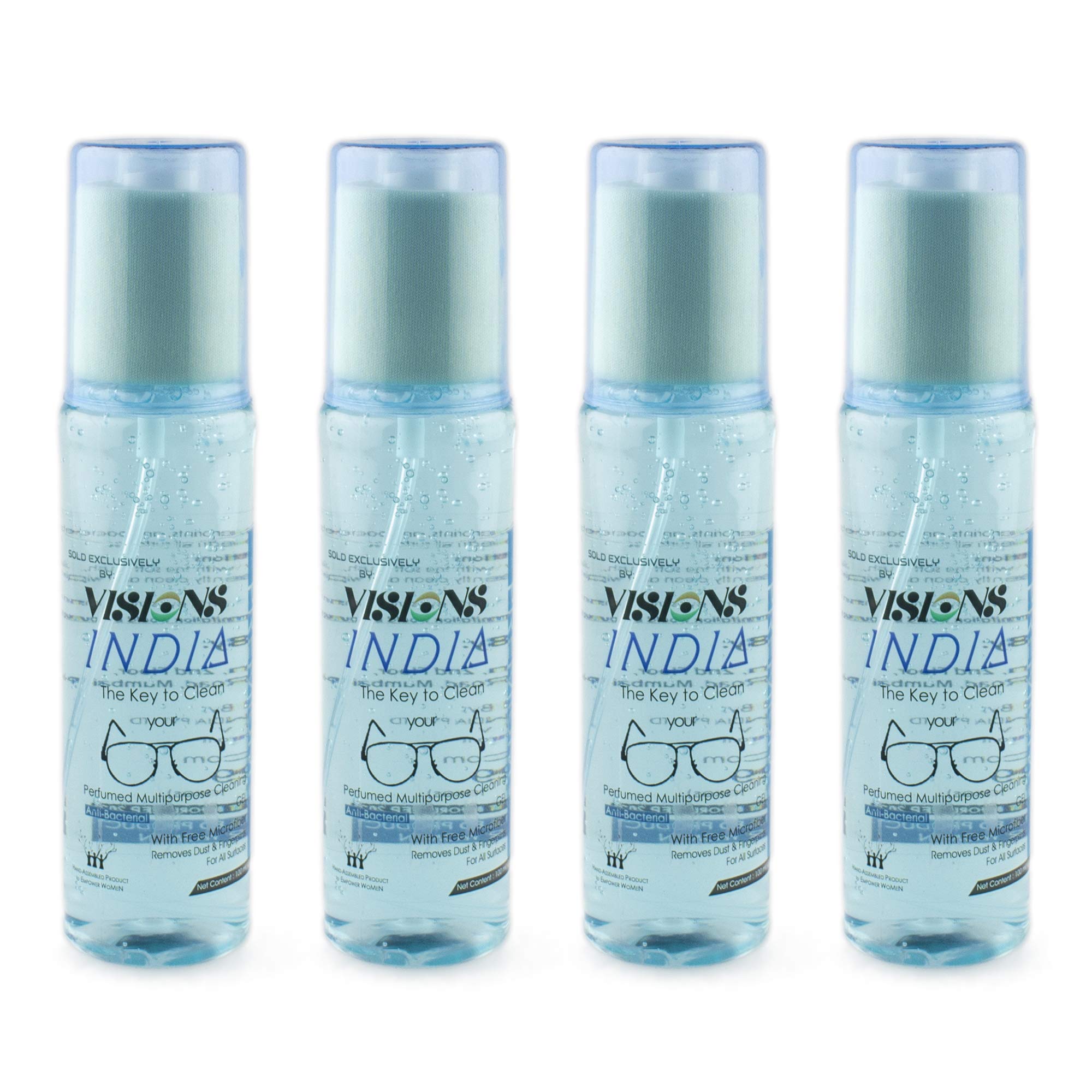 Augen Aqua Breeze Lens Cleaning Spray with Microfiber Cloth (400ml)