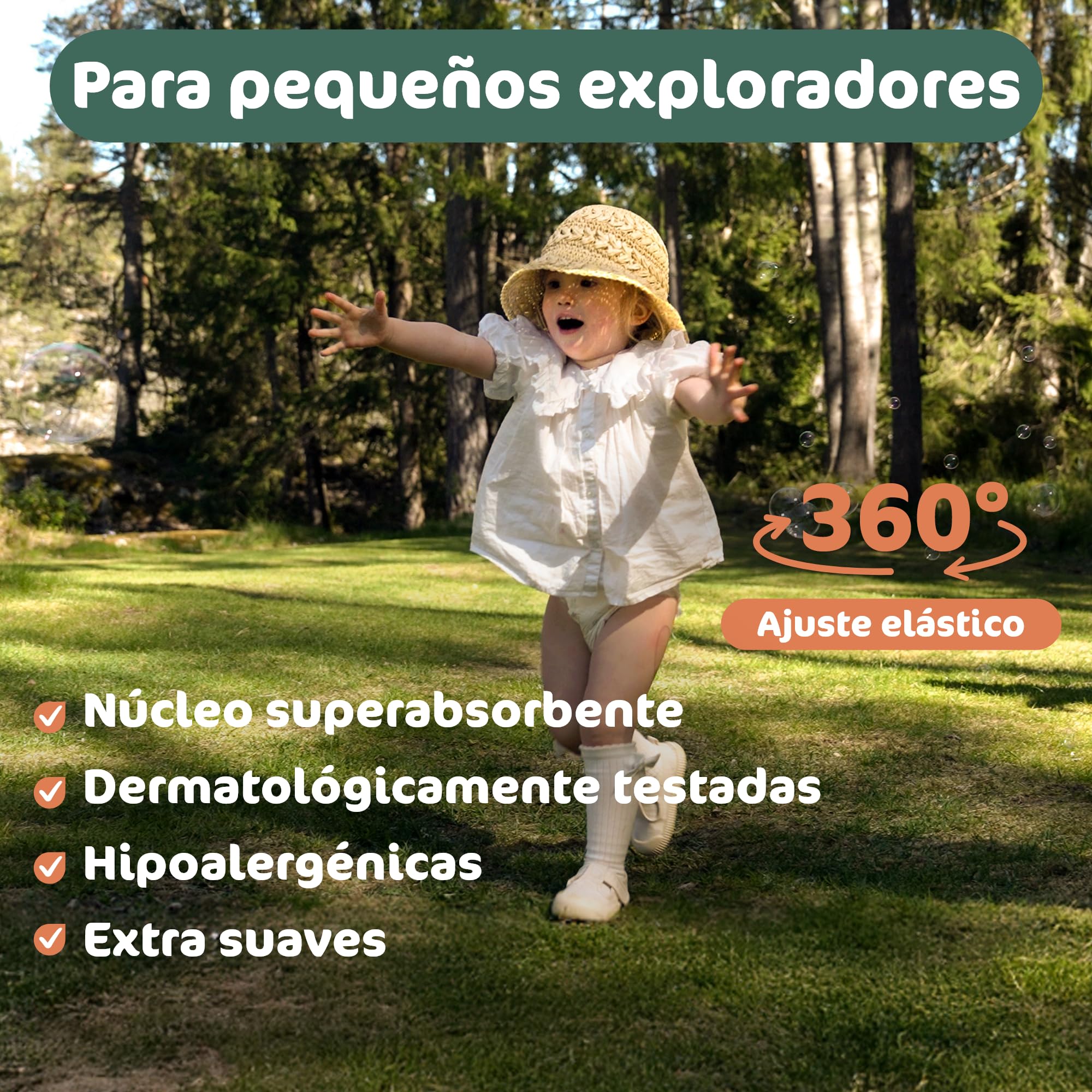 Naty FreeMovers Pañales Braguita, Talla 5 (12–18kg), 80 unidades | Para Piel Sensible, Bebé Pants Hipoalergénicos, Hasta 12 Horas de Protección contra Fugas, Suaves, Sin Perfume, Elástica