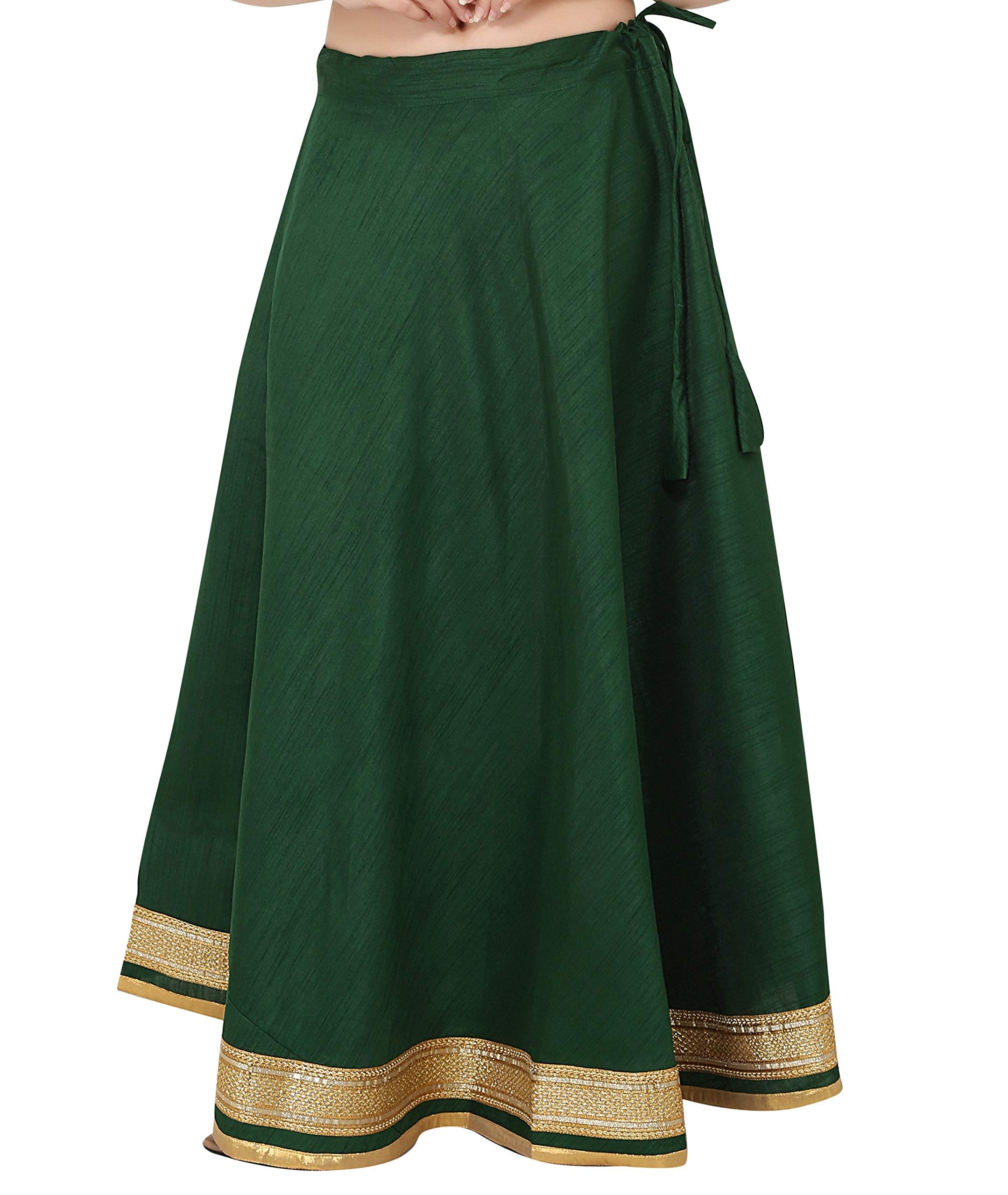 Women Polyester Lehenga Skirt-image-48