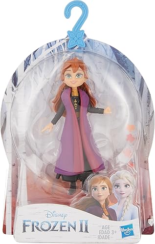 Disney Frozen Muñeca pequeña Anna con capa extraíble inspirada en Frozen 2