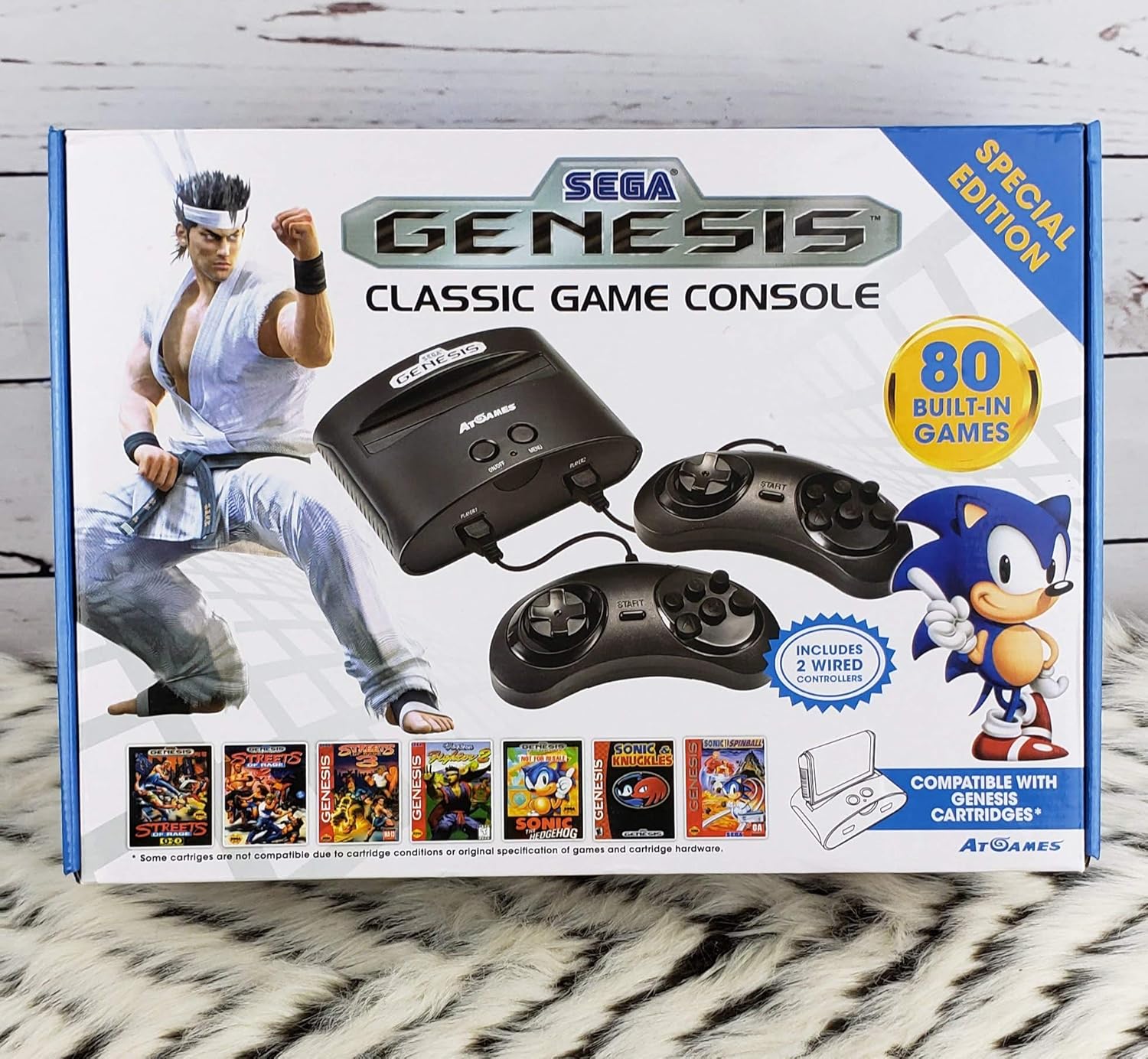 Sega FB8200R-80M Genesis Classic Game Console, Black