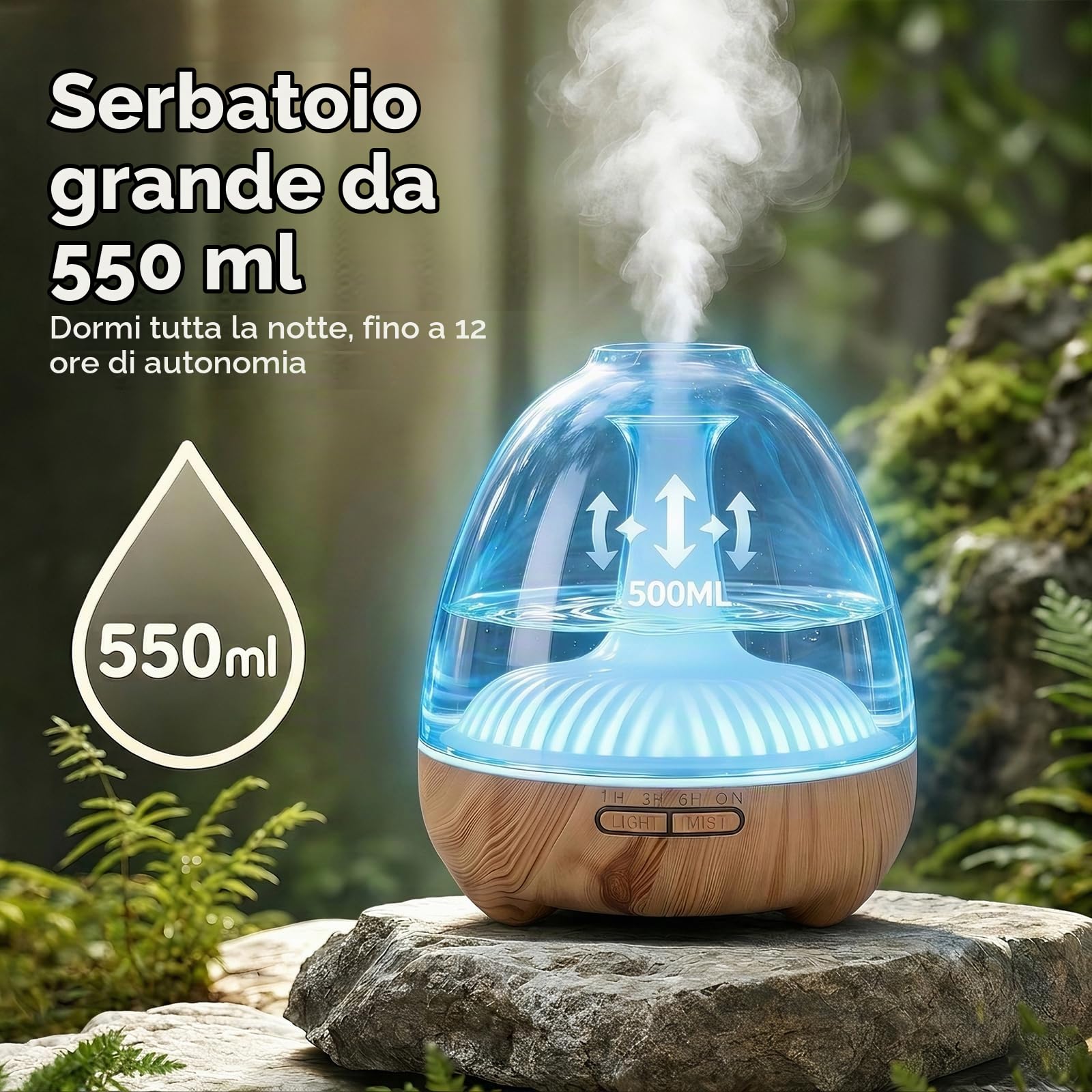 Vinato Diffusore Oli Essenziali 550ml — immagine 4 di 15