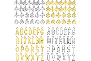 Alluring Gold Letter Charms for Exquisite Jewelry Creations