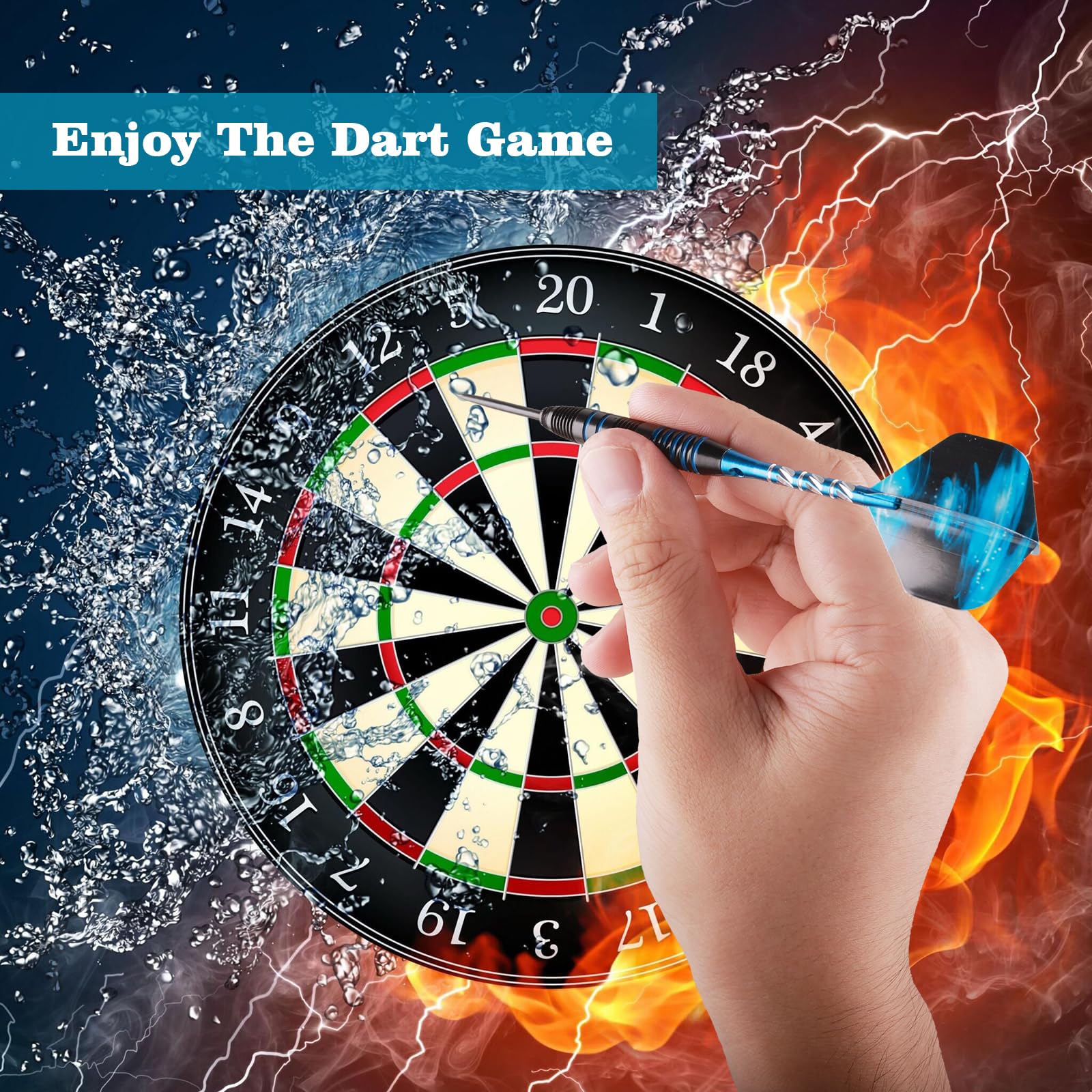 HARROWS Club Brass Freccette Con Punta In Acciaio, 27g - Foto 10