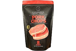 FOREVER FOODS Uncooked Freeze-Dried Pork Chops