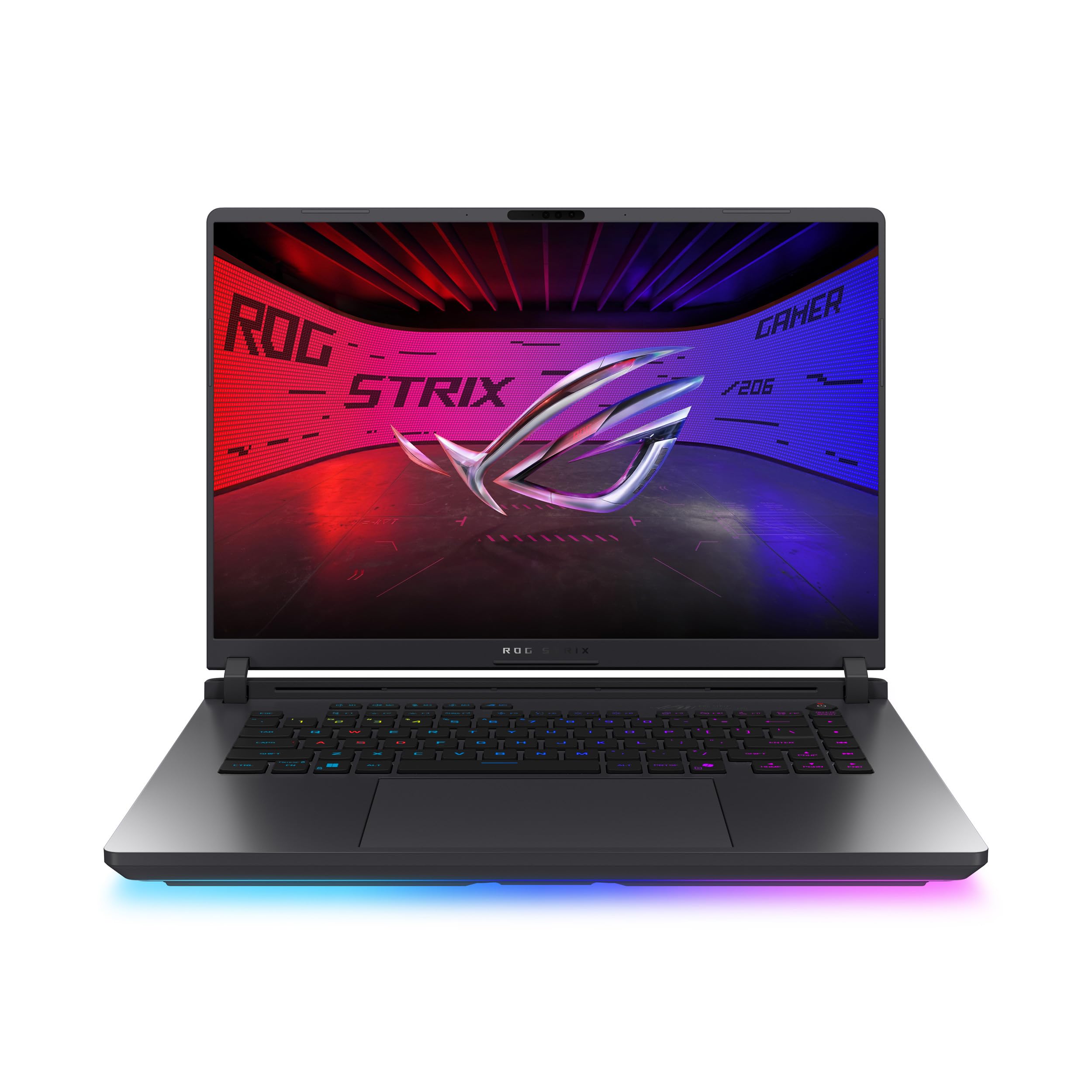 ASUS ROG Strix G16 (2026) Gaming Laptop, 16 Zoll ROG Nebula HDR 2.5K 240Hz/3ms, Intel Core Ultra 9 290HX Plus, NVIDIA GeForce RTX 5080, 32GB DDR5, 1TB PCIe Gen4 SSD, Wi-Fi 7, Win11 Home, G615LW-AB966