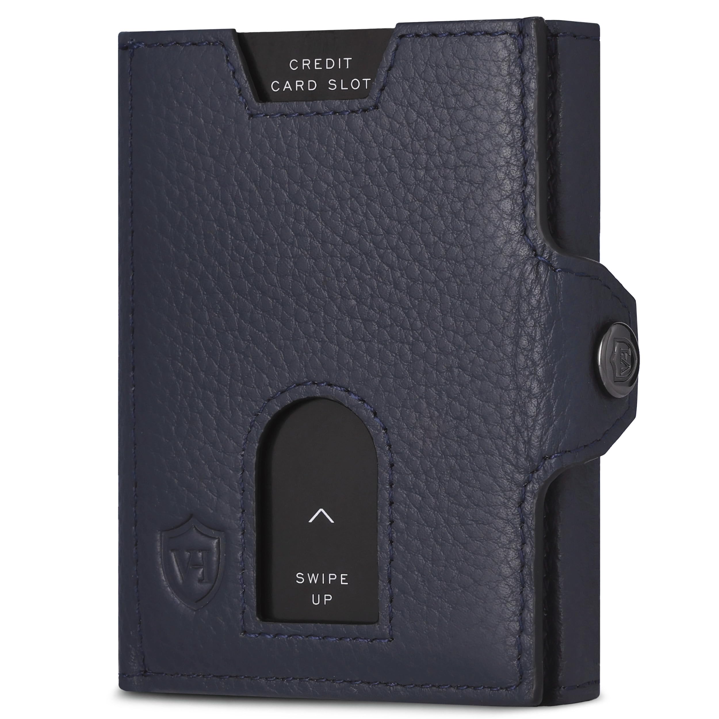 VON HEESEN Slim Wallet mit RFID-Schutz - Mini Geldbörse Herren & Damen klein - Kreditkartenetui Kartenetui - Geldbeutel Portmonee Portemonnaie klein