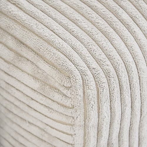 Miniatura 8 de WJShome Cloud Couch - Sofá modular en forma de U de 181.1 pulgadas, sofás de pana de gran tamaño con otomana y 6 almohadas, fundas de cojín