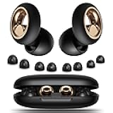 Ear Plugs for Sleeping Noise Cancelling,Soft EarPlugs for Concert,Reusable Ear Plugs for Noise Reduction with 8 EarTips,Silicone Hearing Protectio for Work and Travel(Black)