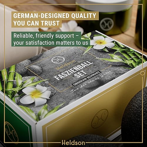 Miniatura 7 de EPP Fascia - Juego de bolas de masaje (2.4 in y 3.1 in), bola de masaje de punto gatillo para espalda, pies y cuello, liberación muscular de tejido