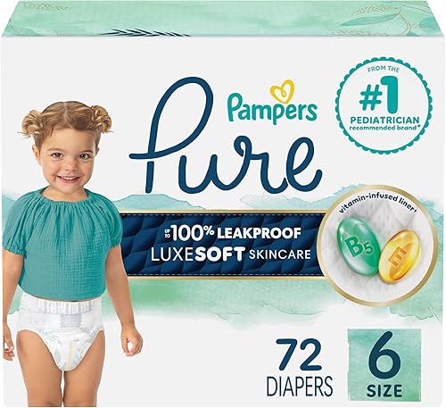 Vista 132 de Pampers Pure Protection - Pañales prémium desechables e hipoalergénicos para bebé, talla 3, 66