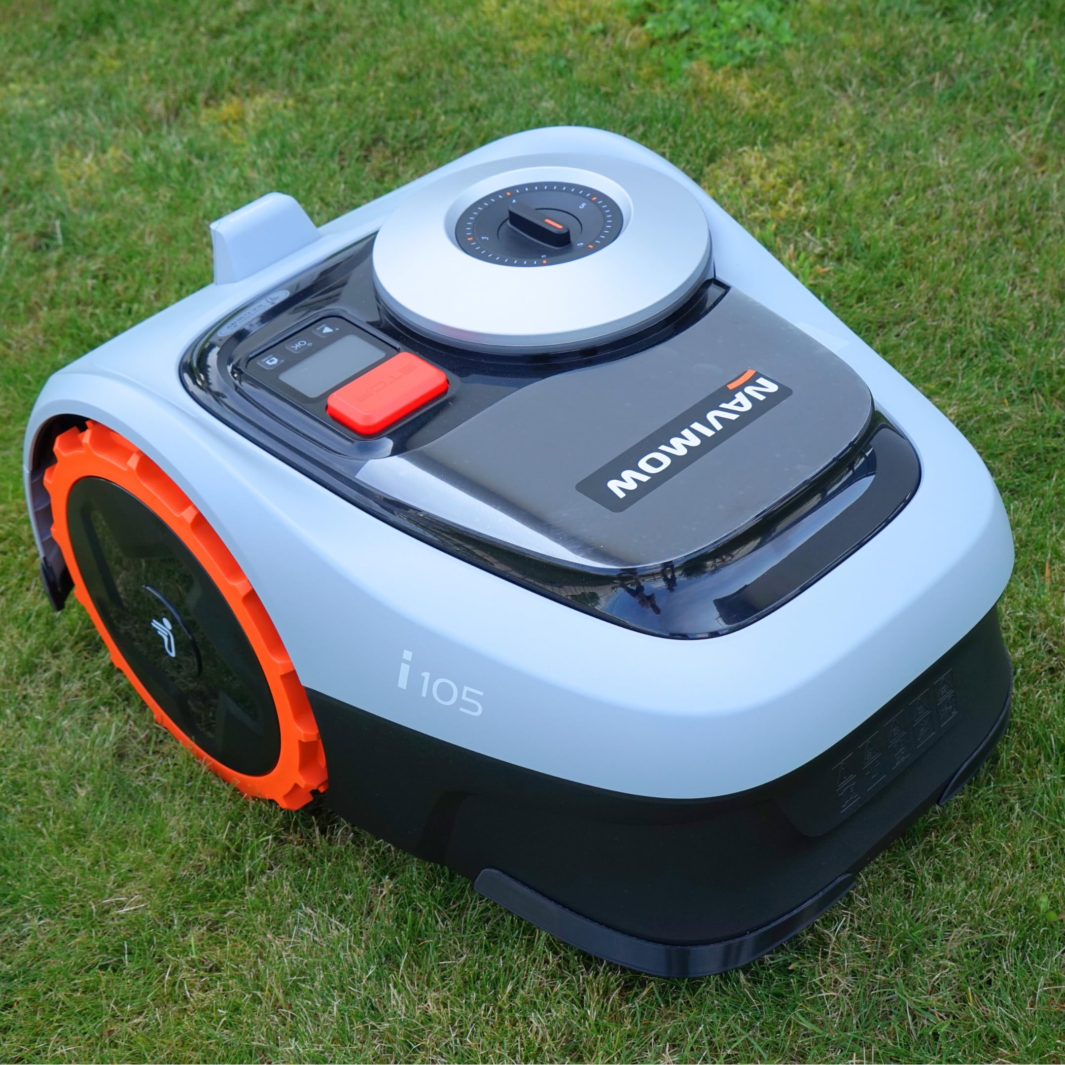 Protector de bordes compatible con Segway Navimow i105e e i108e Protección Bumper Tuning Robot cortacésped – simplemente insertado, no necesita pegamento (negro)