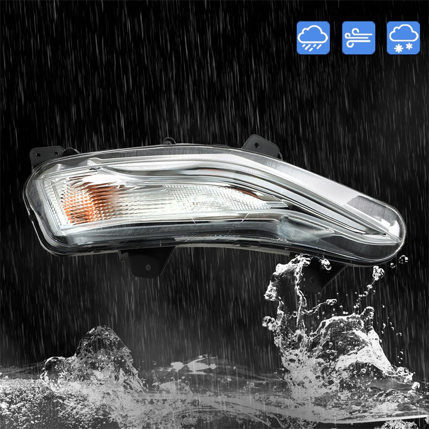 munirater Turn Signal Light Fog Lamp Replacement for Malibu 2019 2020 2021 Right Passenger Side 84843548