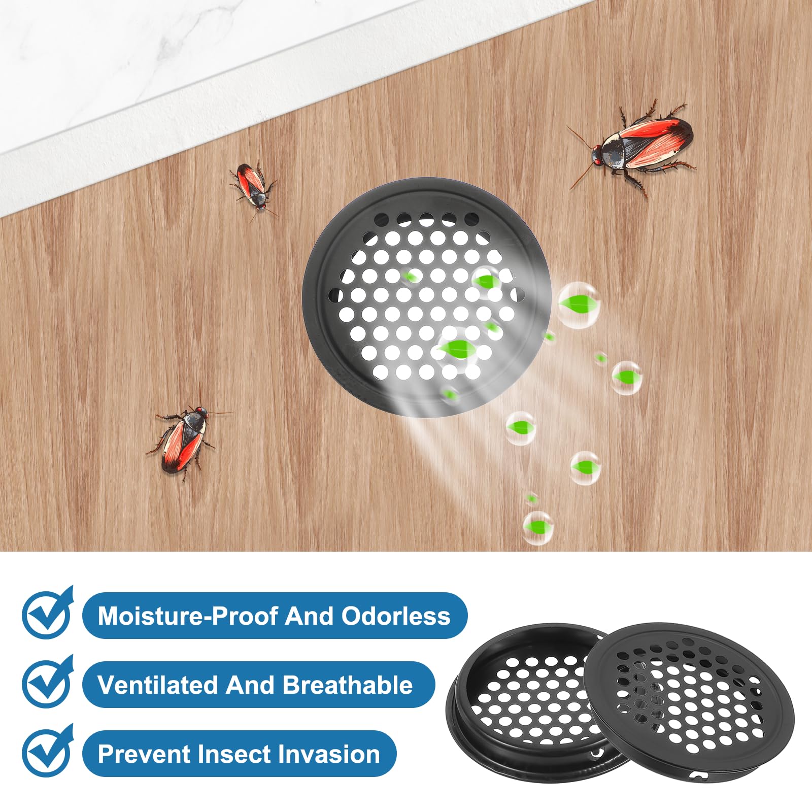 PATIKIL 29mm Circular Air Vents - Image 4