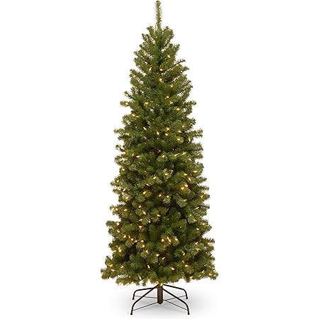 6 foot pre lit christmas tree