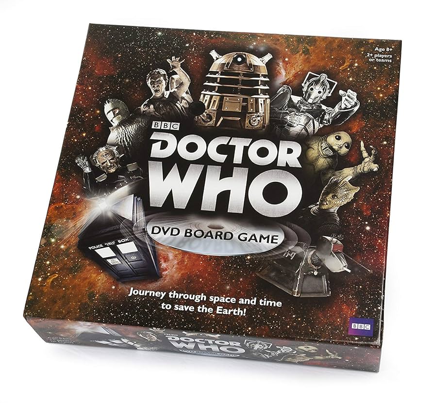 Amazon.com: Paul Lamond Doctor Who DVD Board Game : Toys & Games