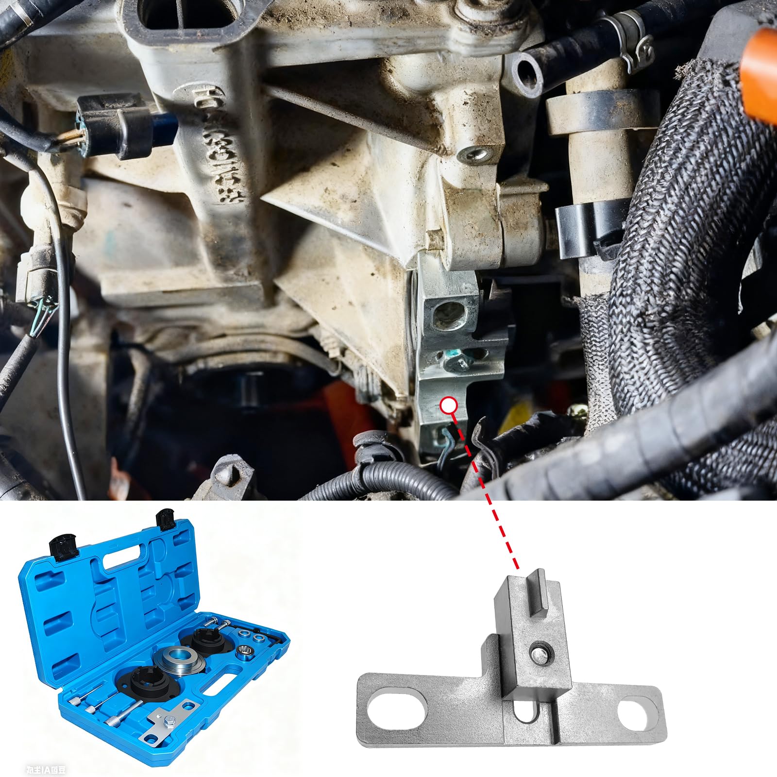 Kit Calage Distribution Compatible avec Ford 1.0L Ecoboost