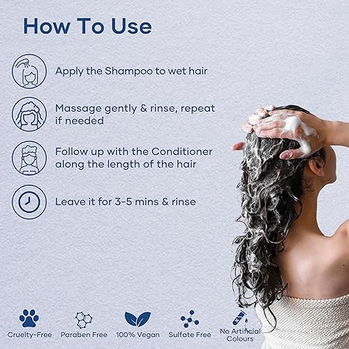 Miniatura 4 de Botanic Hearth Juego de champú y acondicionador de menta y romero fórmula engrosante promueve el crecimiento del cabello y la salud del cuero