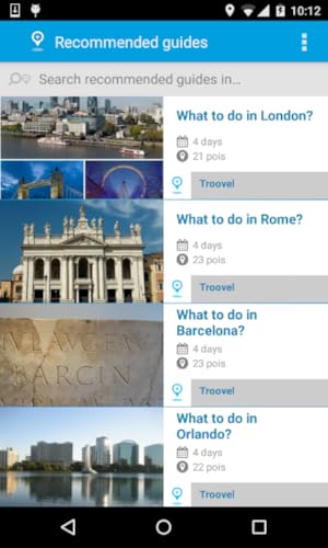Troovel Trip Planner