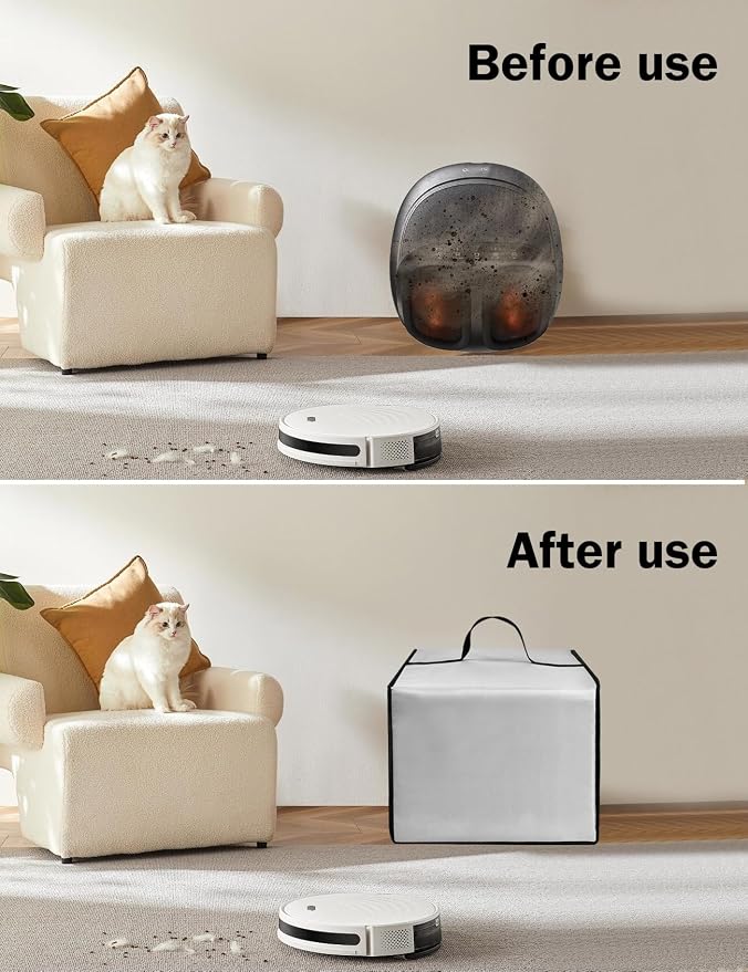 Funda para máquina de masaje de pies para RENPHO plata miniatura 3