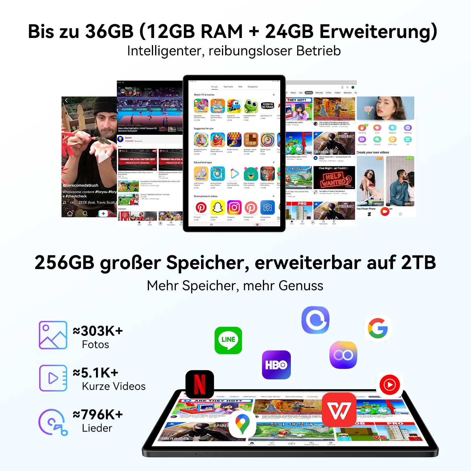 Blackview Android 16 Tablet MEGA8 – Bild 7