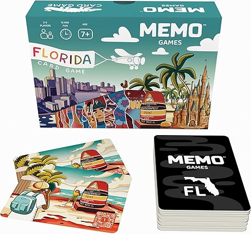 Miniatura 10 de MEMO GAMES Juego de cartas - Washington, D.C. - Primera edición  Divertido juego familiar para adultos, adolescentes y niños (a partir de 7 años)