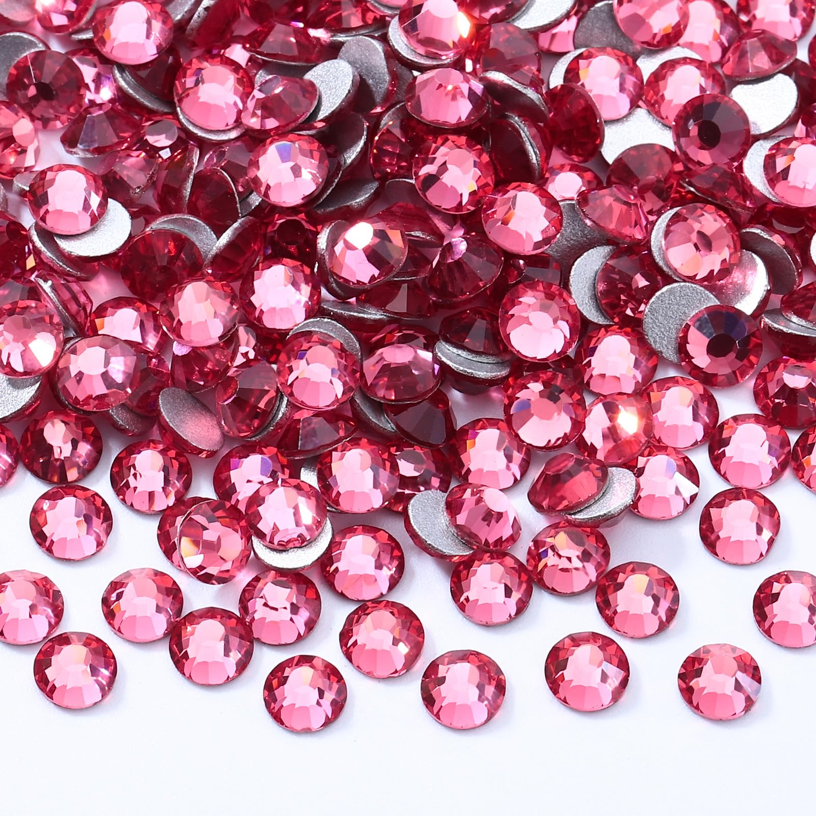 2880PCS Rose SS12 Flatback Rhinestones(2.9-3.0mm)