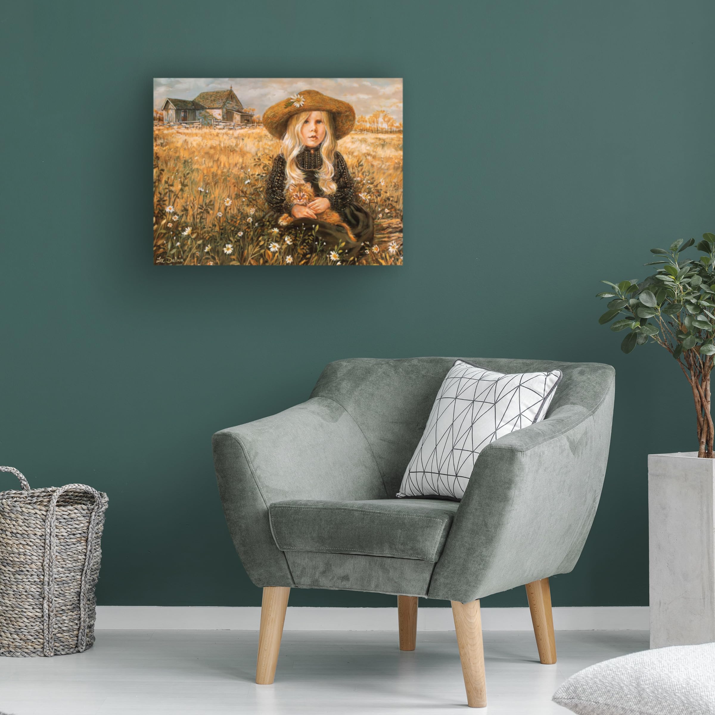 Amazon.com: Trademark Fine Art - 'Rebecca' Canvas Art - 35x47