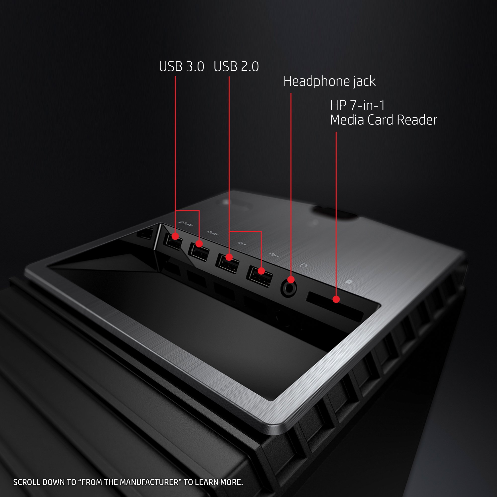 Amazon.com: HP OMEN Gaming Desktop, Intel Core i7-7700, AMD Radeon