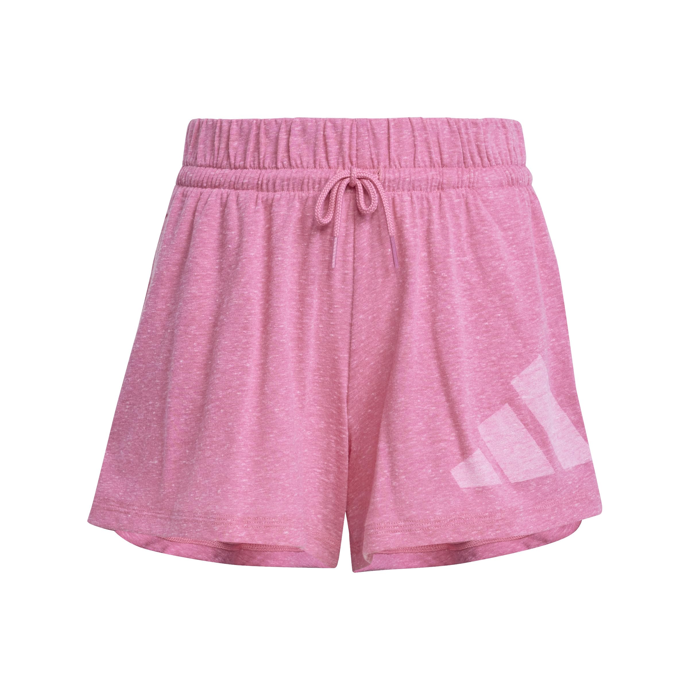 adidas Girl's Essentials Shorts, Pink Fusion/White, 11-12 Years