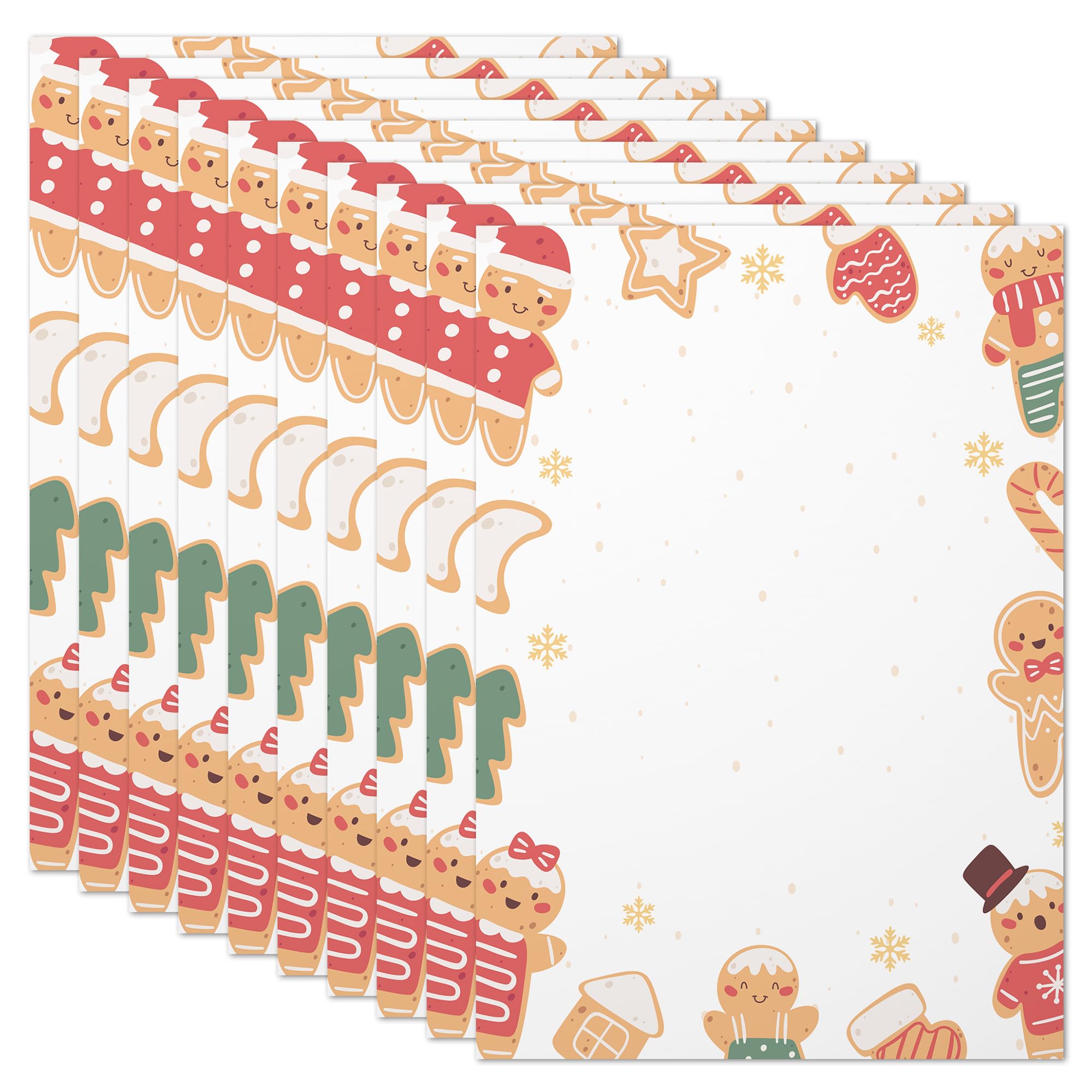 Carta Da Lettere A5 Stampa E Scrivibile - 50 Fogli Con Design Moderno Per Matrimoni, Compleanni, Inviti - Foto 8