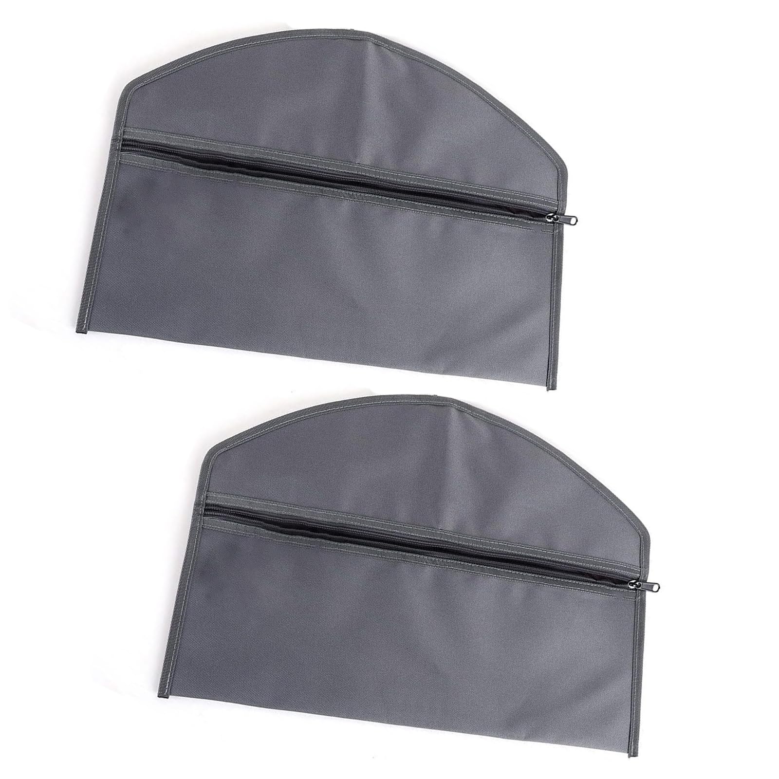 Jazuaiao Of 2 Secret Zippered Pouches Hanger Hanging Safe Bag for Concealing Valuables Discreet Travel Security Pouches Discreet Hanging Safe