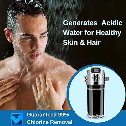 Miniatura 2 de Life Ionizer El filtro de agua para cabezal de ducha ayuda a eliminar el cloro, filtro de ducha de metales pesados sin cabezal de ducha, filtros