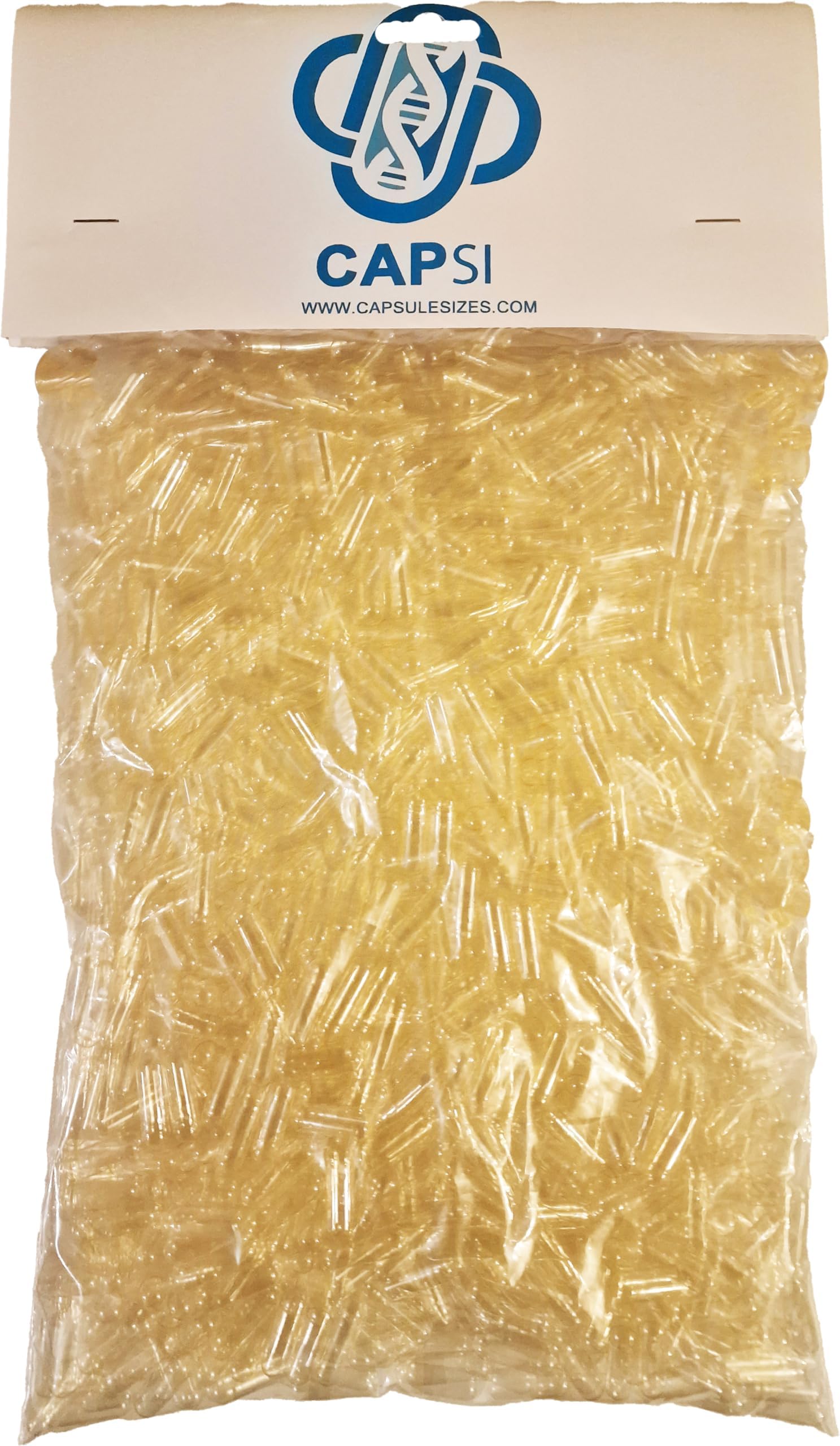 Empty Gelatin Capsules Size 0 – 1000 Count – Clear, Two-Part Bovine Gelatin – Easy-to-Fill, Kosher & Halal Certified – ~500mg Capacity