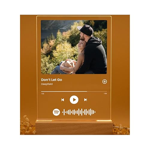 Custom Music Plaque - Personalized Acrylic Song Plaque/Glass Album Cover/Present
